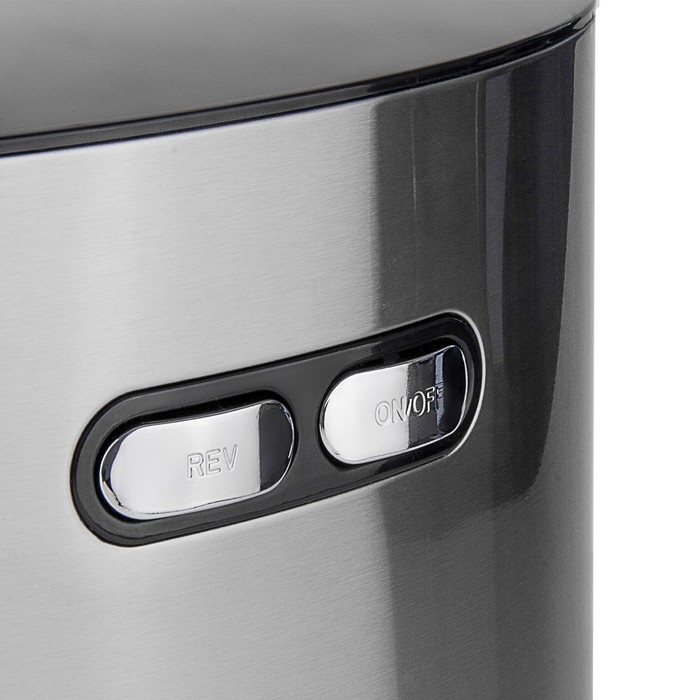 Мясорубка Galaxy GL 2400, 1200 Вт, 1.3 кг/мин, 2 насадки, реверс, серебристая