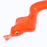 Новый год! Игрушка-антистресс &laquo;Змейка&raquo;, липучка, на блистере