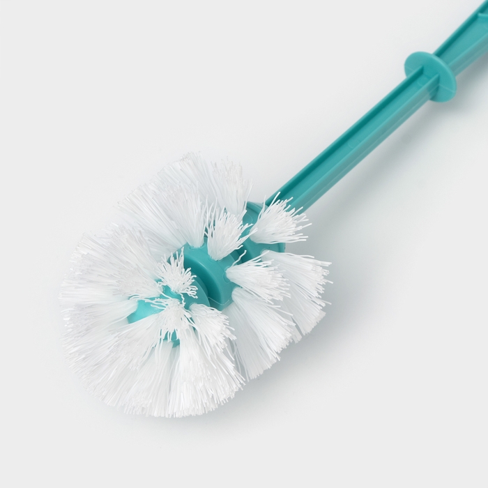 Ёршик для унитаза Disco, 6.5&times;6.5&times;33.5 см, цвет МИКС