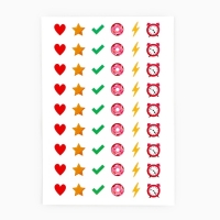 Календарь 2025 детский с наклейками &laquo;Новый год: Снежная нежность&raquo;, 15 х 23 см, новогодняя серия