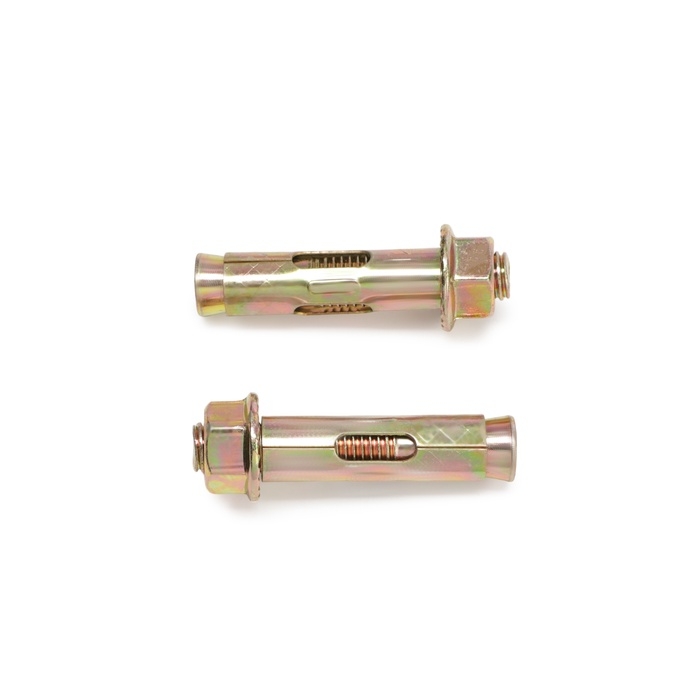 Анкерный болт ТУНДРА, с гайкой, оцинкованный,  12х60 мм, 80 шт