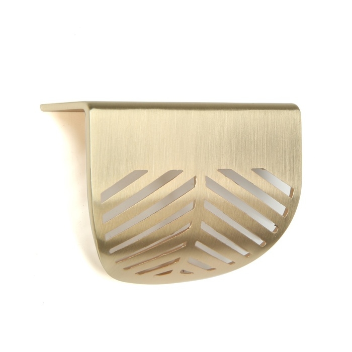 Ручка CAPPIO, м/о 32 мм, с узором, цвет матовое золото