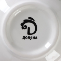Миска фарфоровая Доляна &laquo;Зайка&raquo;, 250 мл, d=11,3 см