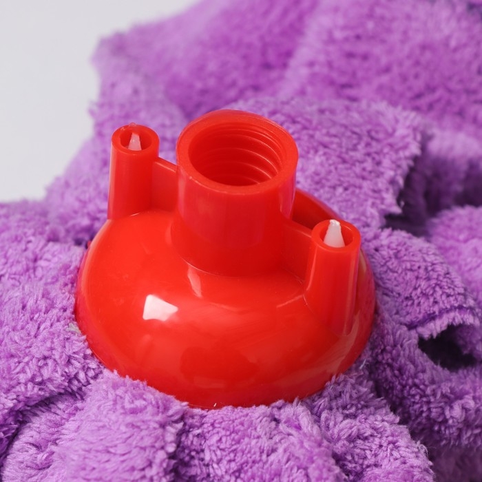 Насадка для швабры ленточная Доляна &laquo;Юбочка&raquo;, микрофибра, 28&times;7&times;7 см, цвет МИКС