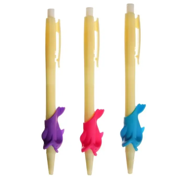 Ручка обучающая, тренажёр для исправления техники письма &laquo;Дельфин&raquo;, МИКС