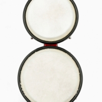 Барабан Бонго Music Life 6 х 7 дюймов, пластиковый, красный