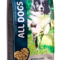 ALL DOGS корм сухой д/соб. активных, пп, 20 кг