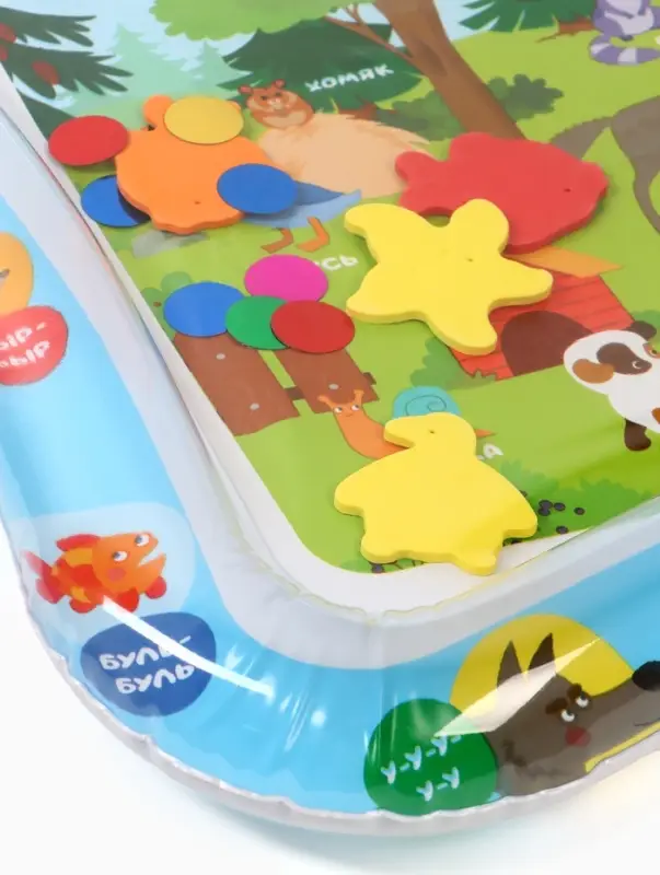 Развивающий водный коврик &laquo;Животные&raquo;, 80x50 см, ЦЫП-ЦЫП