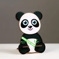 Подставка под телефон &laquo;Панда&raquo;, дерево