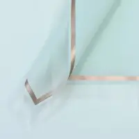 Плёнка для цветов, голубой, матовый, 57&times;57 см