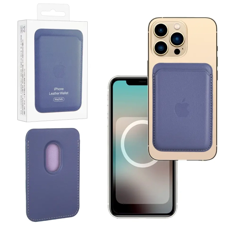 Чехол Leather Wallet Visteria iPh 12 - 15 Pro Max