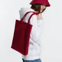 Холщовая сумка Avoska, бордовая