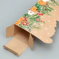 Коробка для макарун &laquo;Самого лучшего нового года&raquo; 18&times;5.5&times;5.5 см