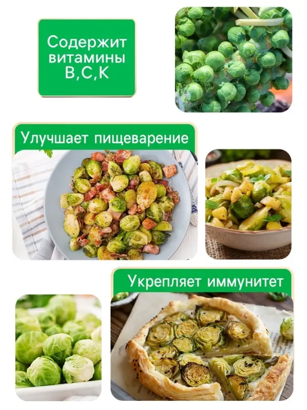 Семена Капуста брюссельская "Розелла", 0,3 г