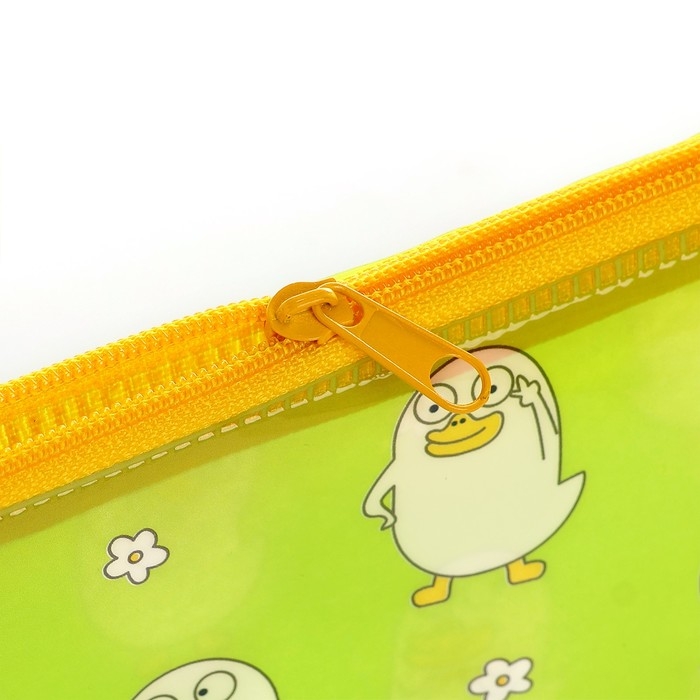 Пенал школьный мягкий плоский 9,5 х 20,5 ПВХ &laquo;1 сентября: Пупсики&raquo; МИКС