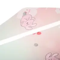 Папка-конверт на кнопке, А4, 150 мкм, "Зверушки", МИКС