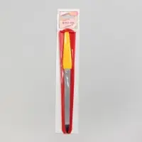 Пилка металлическая для ногтей, 17 см, в чехле, МИКС