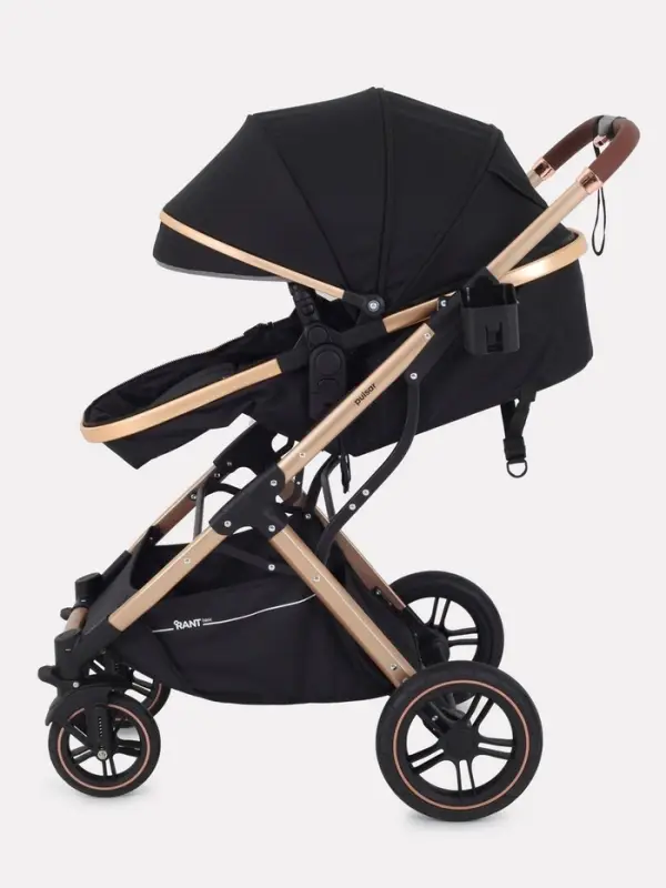 Коляска - трансформер детская RANT basic PULSAR GOLD (2в1) RA160, серый