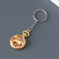 Брелок металл, пластик "Бегущий конь" блёстки МИКС 4х2,7х0,8 см