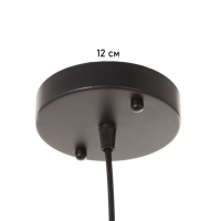 Светильник BayerLux ЭКО "Кен" 1х40Вт Е27 черный/коричневый 23х23х100см