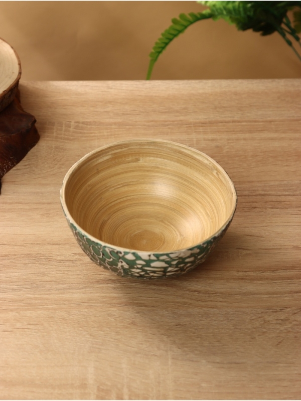 Миска 14х14х7 см, бамбук