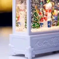 Фигура светодиодная "Снеговик" 5.5х14х19.5 см, 3хААА (не в компл.), музыка, USB, Т/БЕЛЫЙ