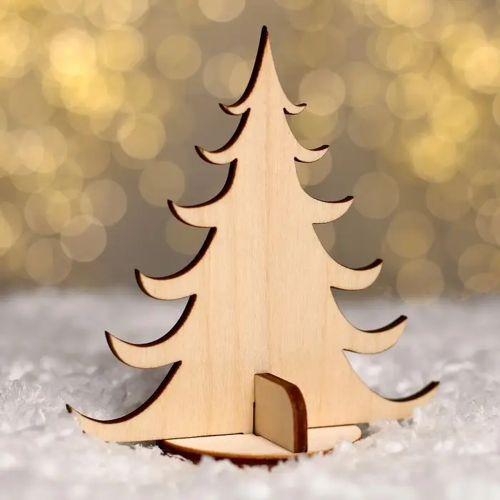 Модель из дерева &laquo;Ёлка сборная №2&raquo;