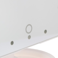 Зеркало Luazon KZ-07, подсветка, 30&times;18&times;7 см, 22 диода, 4хААА, (не в комплекте), белое