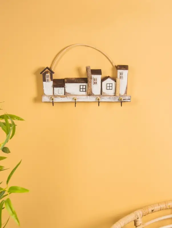 Вешалка &laquo;Улица&raquo;, 35&times;9&times;24 см, дерево