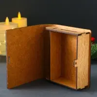 Новогодняя копилка-шкатулка "Тройка лошадей" 14х12х5 см