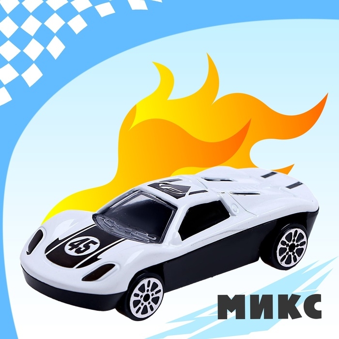 Машинка металлическая &laquo;Рейсинг&raquo;, МИКС