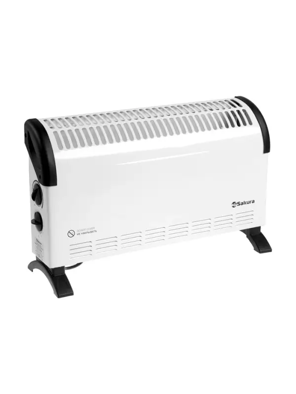 Конвектор электрический Sakura SA-0653W, 1800 Вт, до 18 м&sup2;, напольный, механический термостат