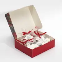 Коробка для кондитерских изделий &laquo;С новым годом!&raquo;, 17 х 20 х 6 см