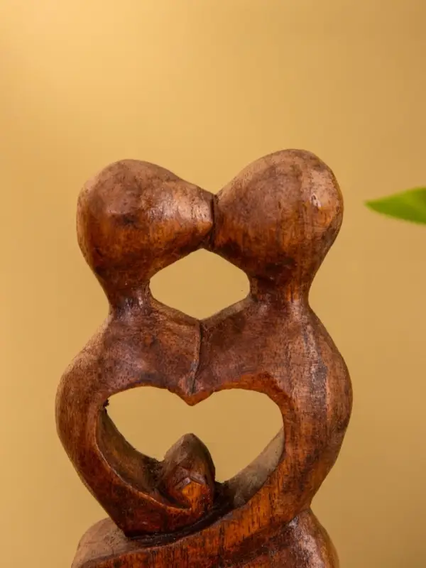 Сувенир дерево "Парочка" 10х5х2 см