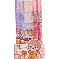 Ручка гелевая автомат СТИРАЕМЫЕ ЧЕРНИЛА, 0,5 мм, стержень синий, Милашка МИКС