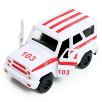 Машина инерционная УАЗ Hunter &laquo;Скорая помощь&raquo;