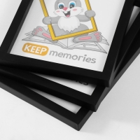 Набор фоторамок пластик L-3 15х21 см ( 3 шт.), чёрный