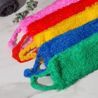 Мочалка для тела Доляна &laquo;Демидовская&raquo;, 15&times;40 см, МИКС