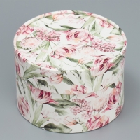 Коробка подарочная, упаковка, &laquo;Цветы&raquo;, 13 х 8.5 см