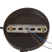 Бра Nadine 1х10Вт GU10 черный 37х16х32см