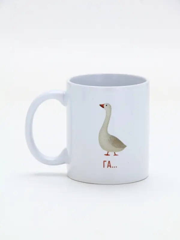 Кружка керамическая &laquo;Гусь&raquo;, 320 мл