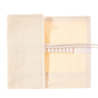 Набор художественный для рисования, бежевый  пенал-скрутка