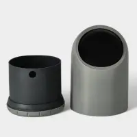 Ведро для мусора сенсорное, 2 л, серое