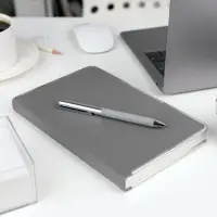 Ручка шариковая Eyeshot Soft Touch, серая