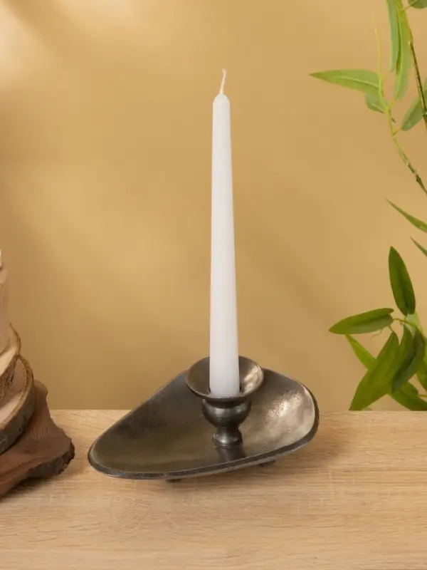 Подсвечник "Средневековье" алюминий 18х13х6,5 см