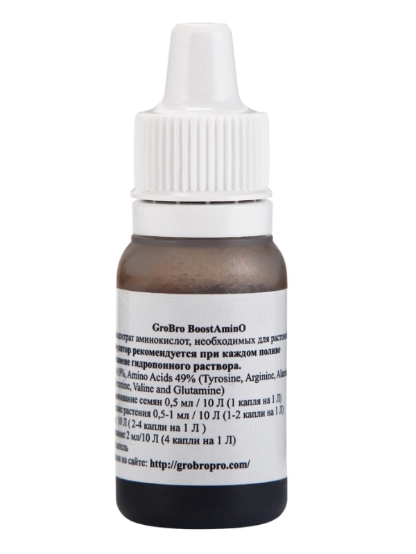 Удобрение для гидропоники "GroBro" BoostAminO, 10мл