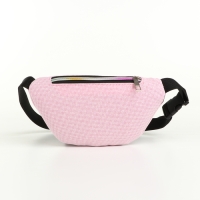 Сумка поясная детская на молнии &laquo;Выбражулька&raquo;, цвет розовый