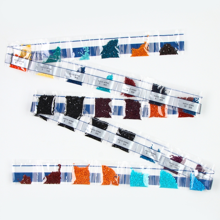 Алмазная мозаика с полным заполнением на холсте &laquo;Бабочки&raquo;, 30 х 40 см