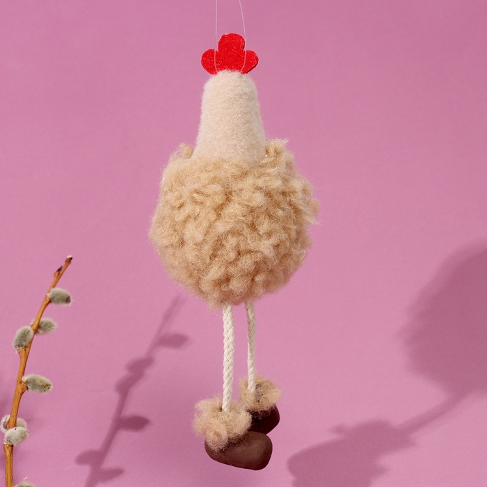 Мягкая игрушка &laquo;Петушок&raquo; на подвесе, 16 см, цвет МИКС