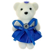 Игрушка из пенопласта &laquo;Мишка в юбке&raquo;, цвета МИКС